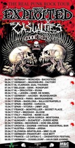 the exploited casualties eurotour 2017