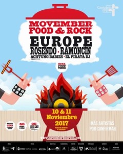 movember food & rock europe rosendo ramoncin santander