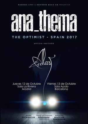 anathema gira española 2017