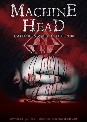 machine head catharsis tour poster