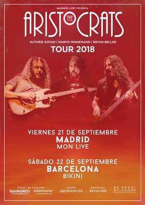 the aristrocrats gira española 2018