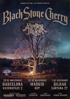black stone cherry gira española