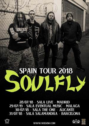 soulfly españa 2018