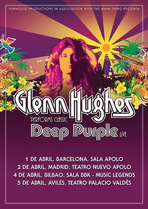 glenn hughes deep purple gira española