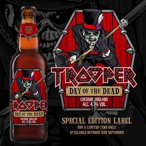 cerveza trooper day of the dead iron maiden