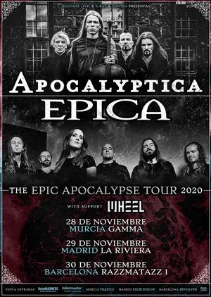 Apocalyptica Epica España 2020