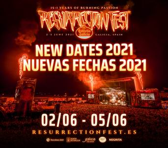 resurrection fest 2021 nuevas fechas