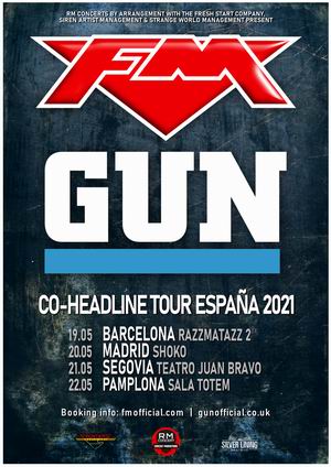 FM Gun gira compartida españa mayo 2021