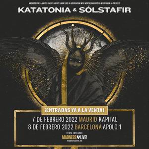 katatonia solsfair madrid barcelona 2022