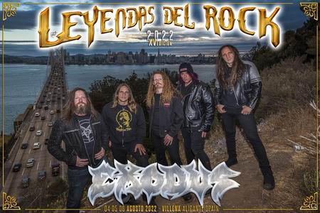 exodus leyendas del rock 2022