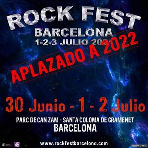 rock fest aplazado a 2022