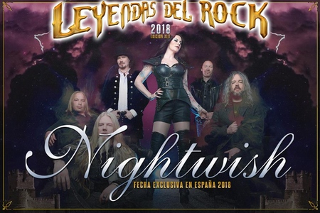 nightwish leyendas del rock 2018