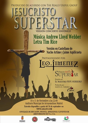 Leo Jimenez Jesucristo Superstar Arroyomolinos Noviembre