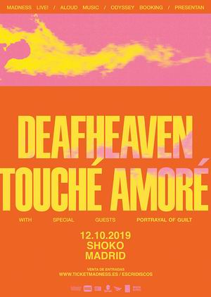 deafheaven touché amore portrayal of guilt madrid