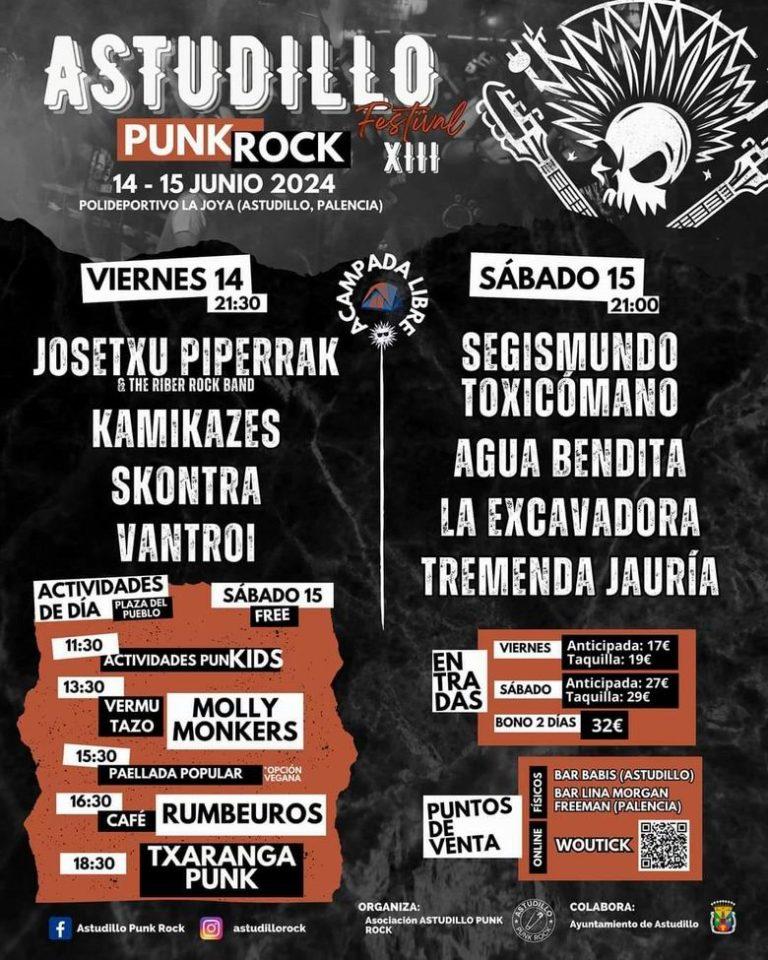 Josetxu Piperrak o Segismundo Toxicómano en el Astudillo Punk Rock 2024