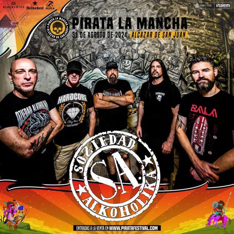 Soziedad Alkoholika confirmados para el Festival Pirata La Mancha